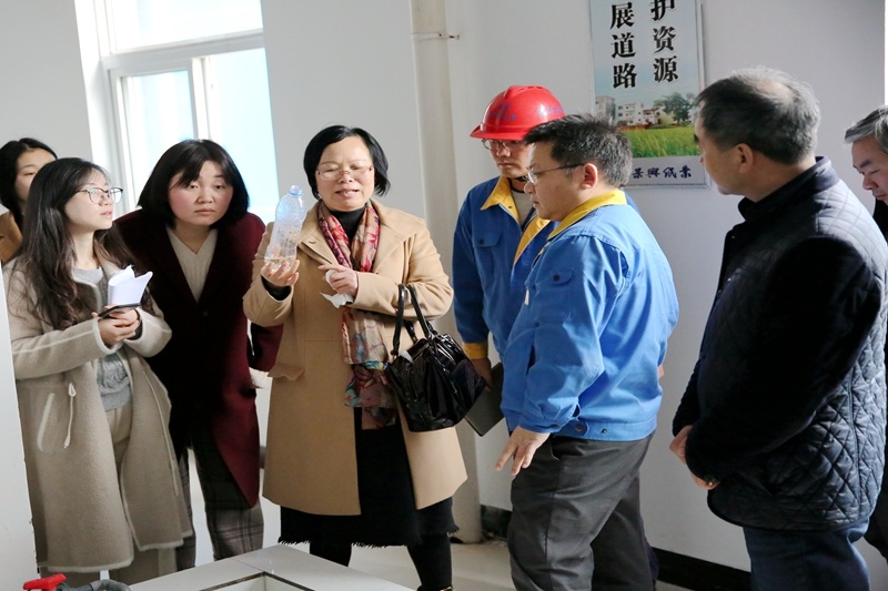 2019年3月8日，時任浙江省水利廳水資源管理處副調研員沈仁英蒞臨景興調研指導