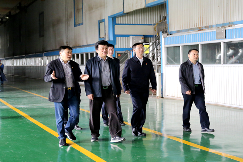 2019年5月8日，時任國家水利部原總工程師、水利部參咨委副主任委員汪洪蒞臨景興紙業(yè)調研節(jié)水工作
